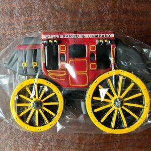 New - Wells Fargo Stage Coach piggy bank